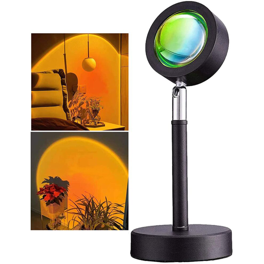 2022 Sunset Projection Lamp LED Lights Mood Light RGB Color Changing