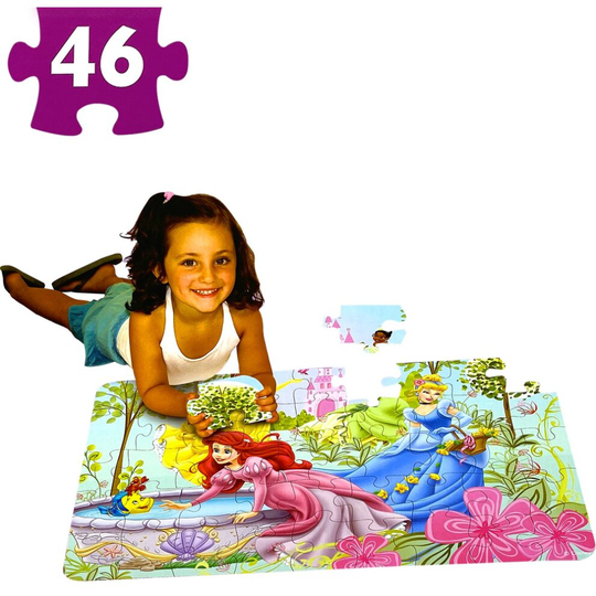 Disney Princess Floor Puzzle 46 Piece