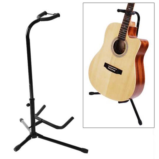 Telescopic Guitar Stand Acoustic/Electric/Bass Folding Tripod Stand