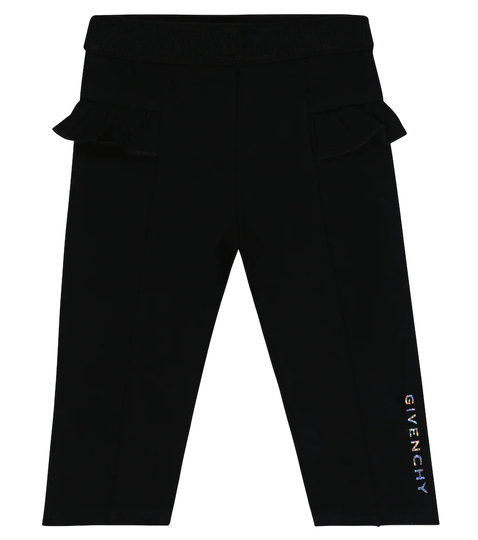 Baby cotton-blend leggings