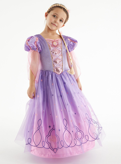 Disney Princess Purple Rapunzel Costume - 2-3 years