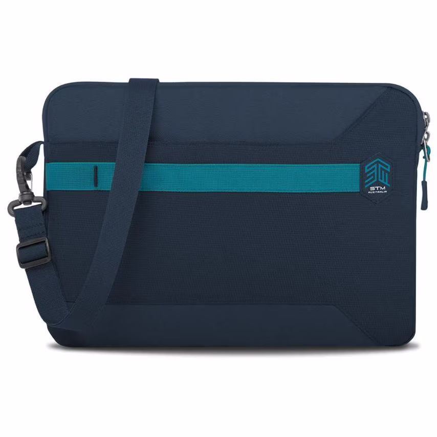 STM Blazer 2018 13 Inch Notebook Sleeve Case Dark Navy Polyester Water Resistant