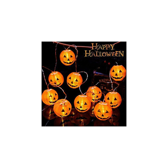 Halloween Fairy Lights 1.5M 10LED Pumpkin Lanterns String Lights