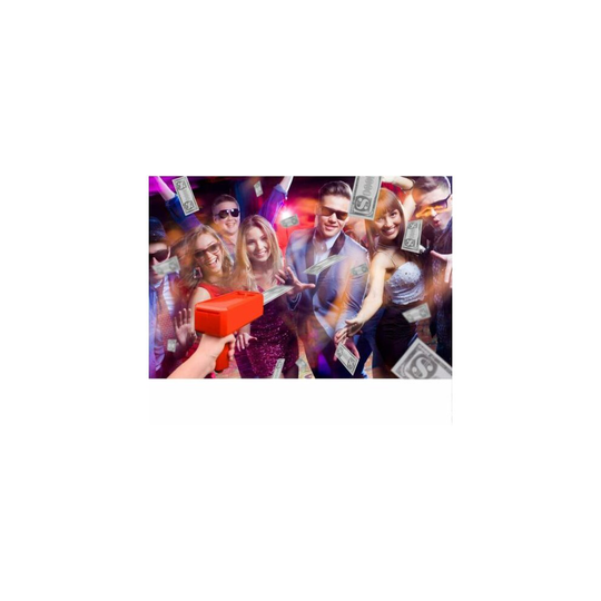 Cash Money Gun Cannon Cash Gun Super Gun Spray Gun Make It Rain gun Parties FUN