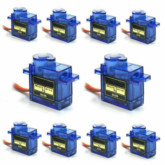 10PC Mini Servo SG90 9G Servo Kit Compatible With RC Helicopter Airplane Car