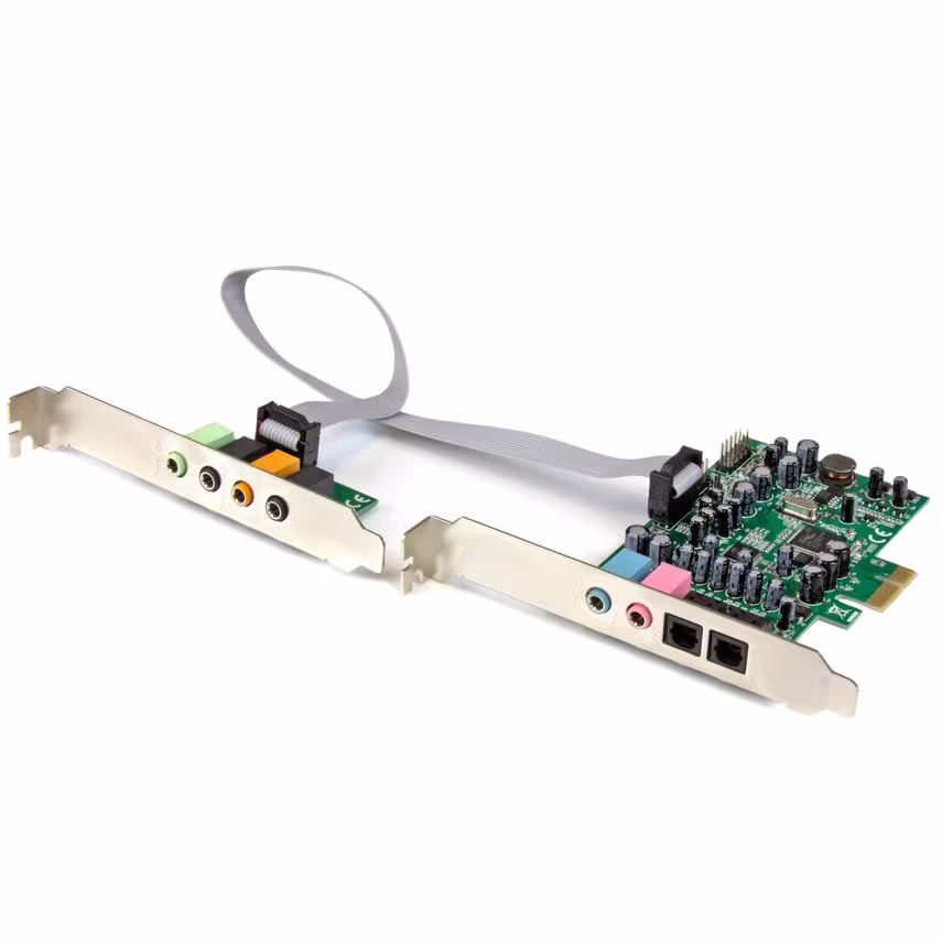 StarTech.com 7.1 Channel Sound Card - PCI Express, 24-bit, 192KHz