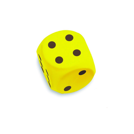 (15cm Dice) Garden Beach Kids Fun Foam Football Rugby Dice