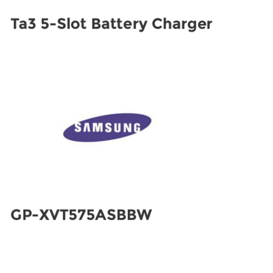 Samsung Ta3 5-Slot Battery Charger