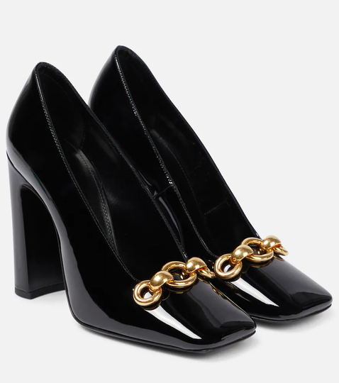 Silvana patent leather pumps