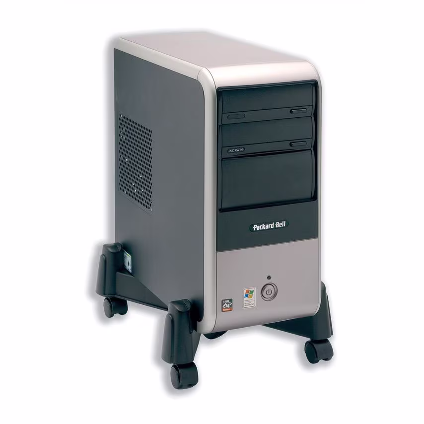 Mobile CPU Stand Black