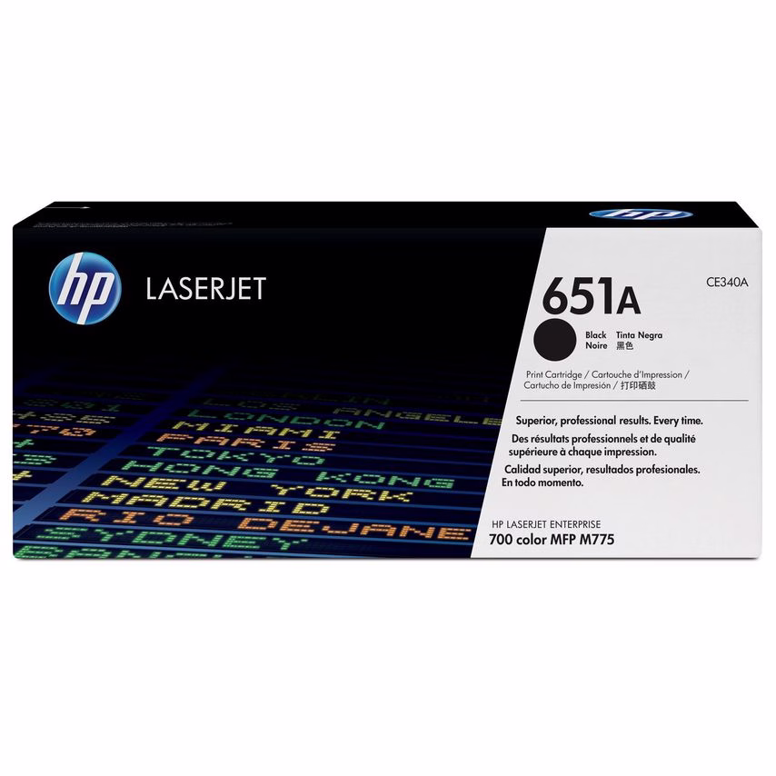 HP HP 651A Black Standard Capacity Toner 13.5K pages for HP LaserJet Enterprise