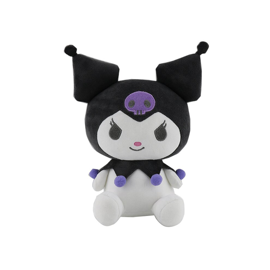(Purple) 10" Kawaii Kuromi Plush Toy Stuffed Doll Kid Gift