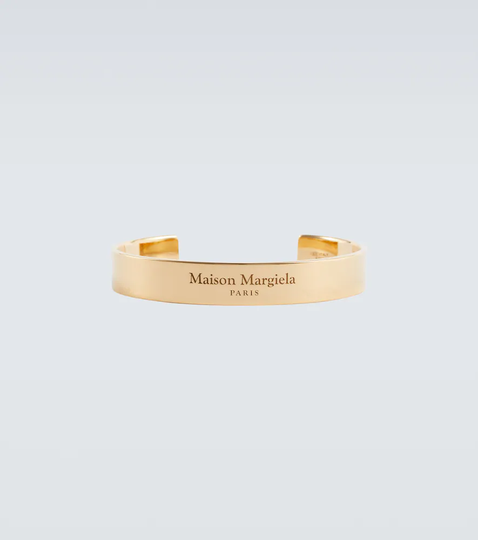 Logo cuff bracelet
