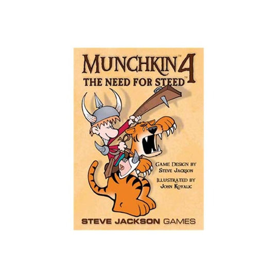 Steve Jackson Games SJG1444 Munchkin 4 The Need For Steed Board Game