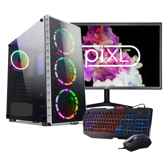 NOX GAMING PC RAIDER 24" 144HZ BUNDLE VR READY CORE I5 16GB RAM, SSD 1TB GTX 1660