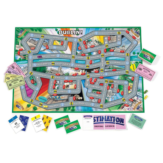 Destination Dublin Traditional Fun Family Kids Board Game