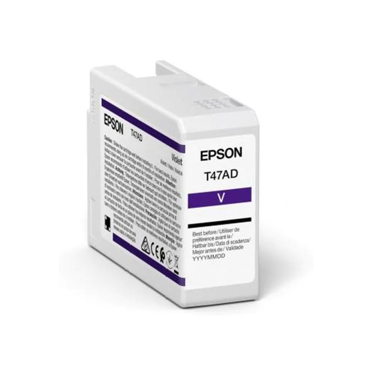 Epson Epson T47AD Violet Pro10 Ink Cartridge 50ml - C13T47AD00