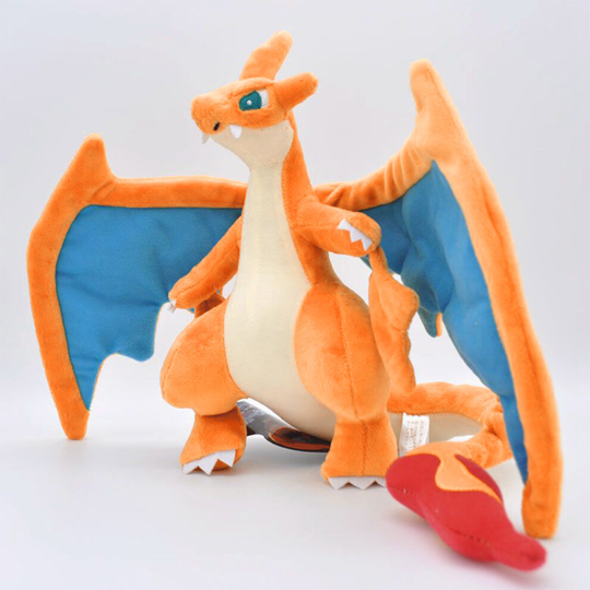 (Mega Charizard Y) Pokemon Plush Charizard Toy Soft Stuffed Doll Gift