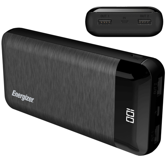 Energizer UE20058 20mAh Power Bank Battery Charger LCD Display