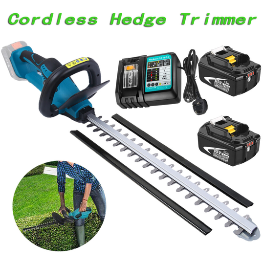 Cordless Hedge Trimmer 52CM Cutter+Battery+Charger-Makita Compatible