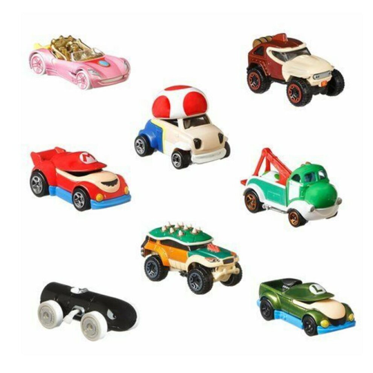 Super Mario Hot Wheels SET OF 8 GJJ23/HCC28 [HCC28]