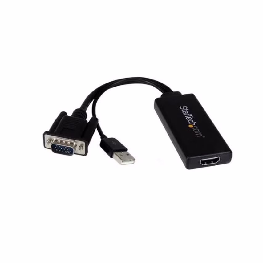 Startech StarTech VGA to HDMI Adapter with USB Audio