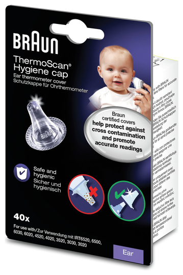 Braun LF40 Hygiene Caps for ThermoScan Ear Thermometer