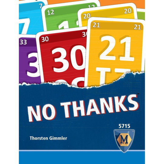 Mayfair Games No Thanks Card Game (Multi-Colour)
