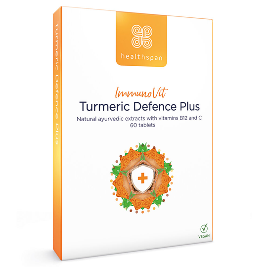 Healthspan Turmeric Defence Plus, 60 Tablets, Immune Health