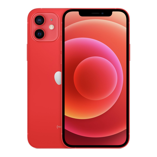 SIM Free iPhone 12 5G 128GB Mobile Phone - Product Red
