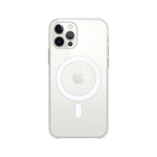 Apple Polycarbonate Case with MagSafe for iPhone 12 & 12 Pro - Clear - MHLM3ZE/A