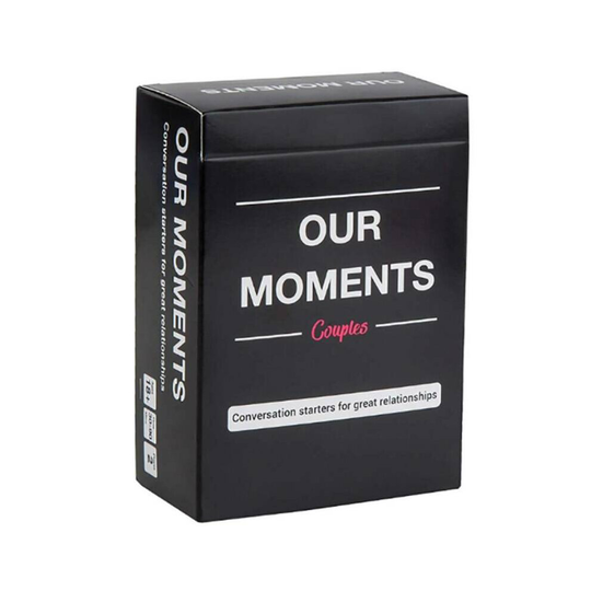 Our Moments Cards Couples Board Game Thought Provoking Conversation Starters
