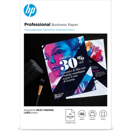 HP Hp Prof Biz Gls 180G A4 150Sh- you get 6