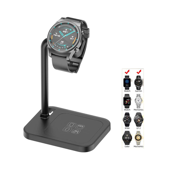 Smart Watch Charging Stand for iWatch Series Galaxy Watch Huawei Watch
