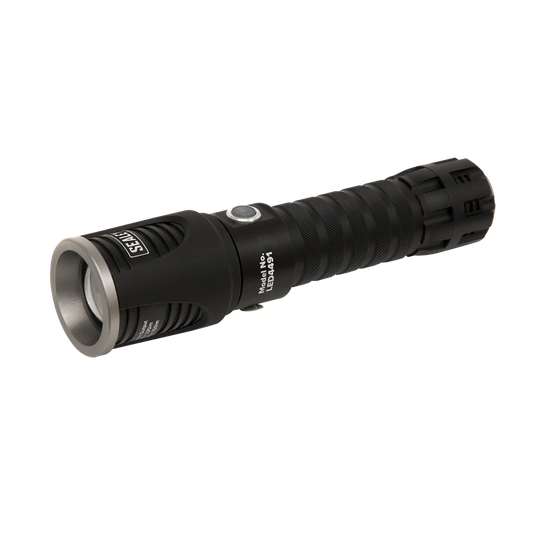 Sealey Aluminium Torch 5W CREE XPG LED Adjustable Focus Rechargeable with USB Po