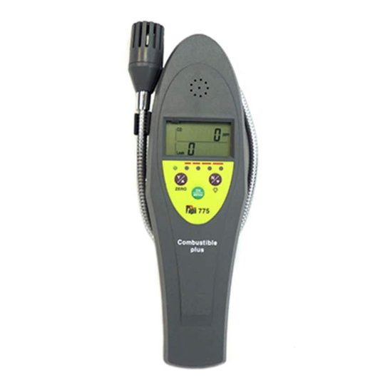 Tpi 775 Combination CO & Combustible Gas Monitor
