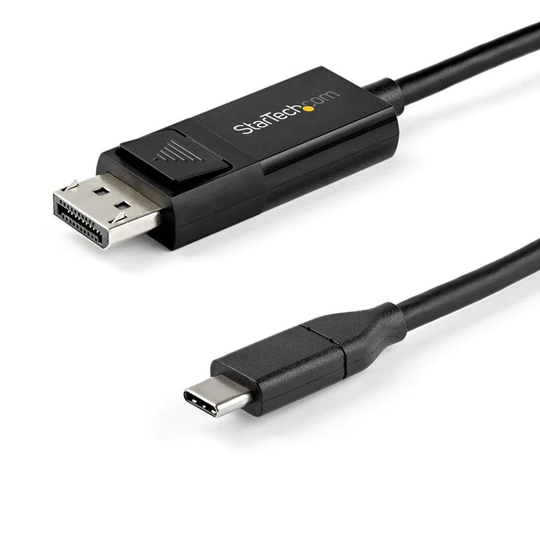 Startech 1m USB C to DP 1.4 8K 30Hz Cable Black