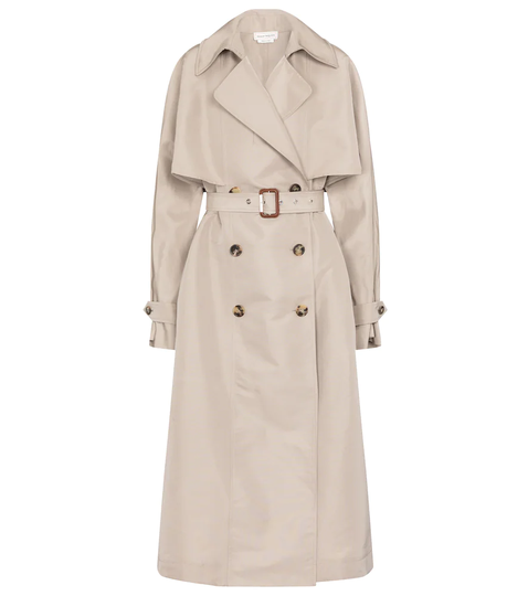Oversized trench coat