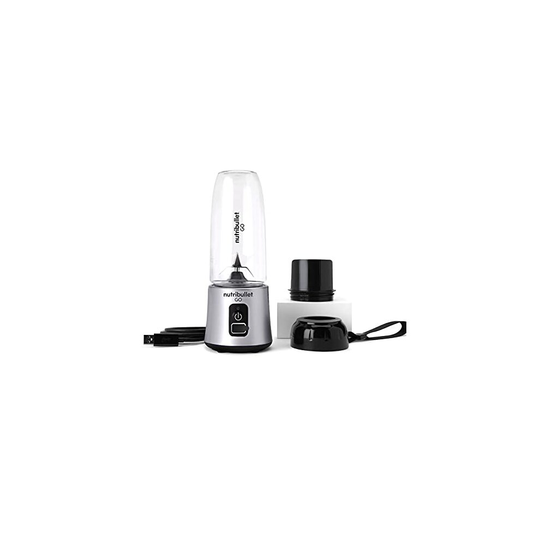 Nutribullet 1638 GO Cordless Blender (Silver), 17.8 cm*9.0 cm*9.0 cm
