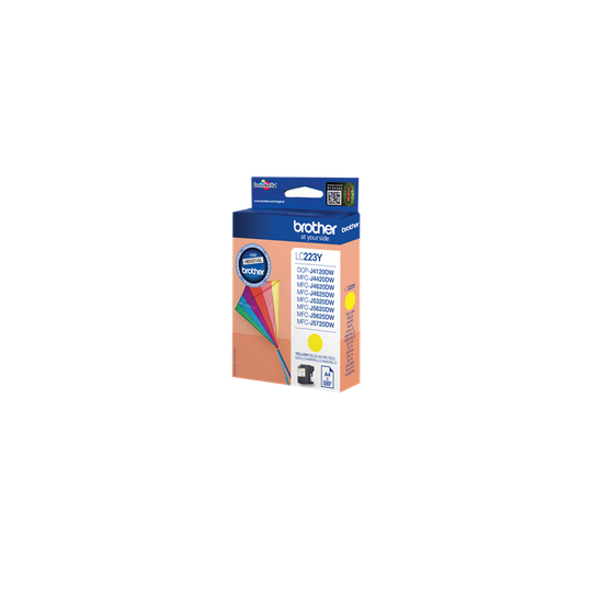 Brother Yellow Ink Cartridge 6ml - LC223Y
