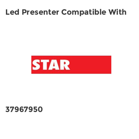 Star Led Presenter Compatible With- you get 3