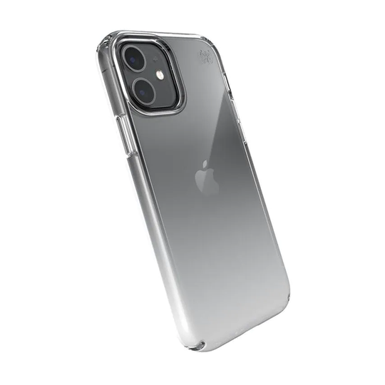 Speck Speck Presidio Perfect Clear iPhone 12 iPhone 12 Pro Ombre Grey Phone Case