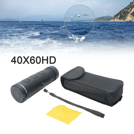 Portable Zoom Monocular Telescope HD Night Vision Hunting Camping