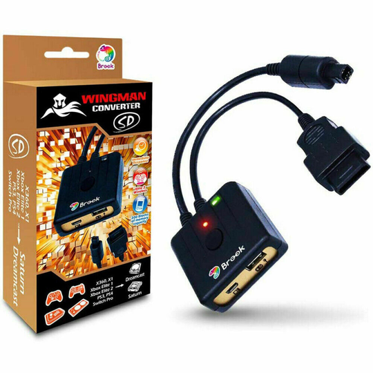 Brook Wingman SD Converter PS3 PS4 Xbox One Switch Dreamcast Saturn