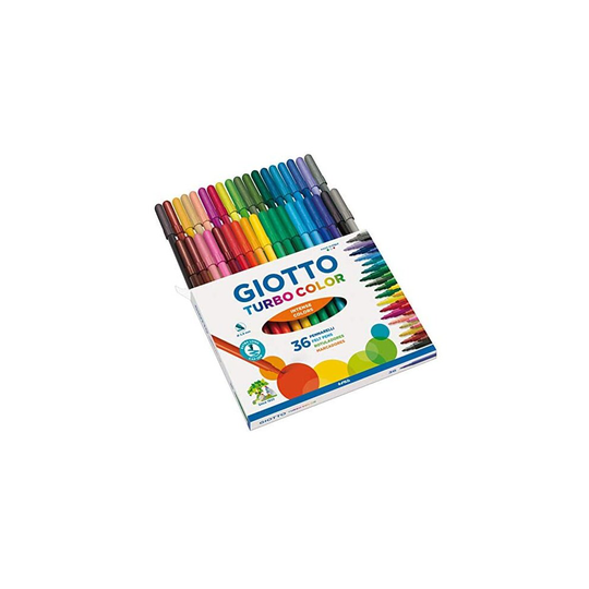Giotto Flamastry Turbo Color 36 sztuk