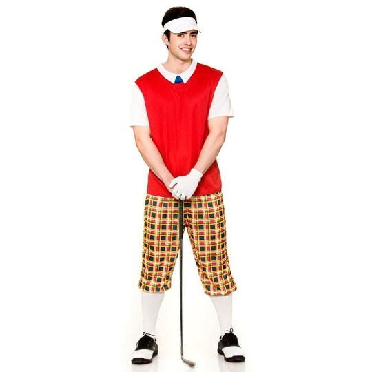 (Large) Funny Pub Golfer Fancy Dress Costume