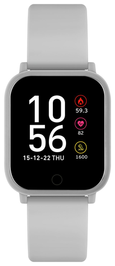 Reflex Active Series 10 Grey Silicone Strap Smart Watch