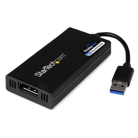 Startech USB 3 to 4K DP Multi Monitor Adapter- you get 2