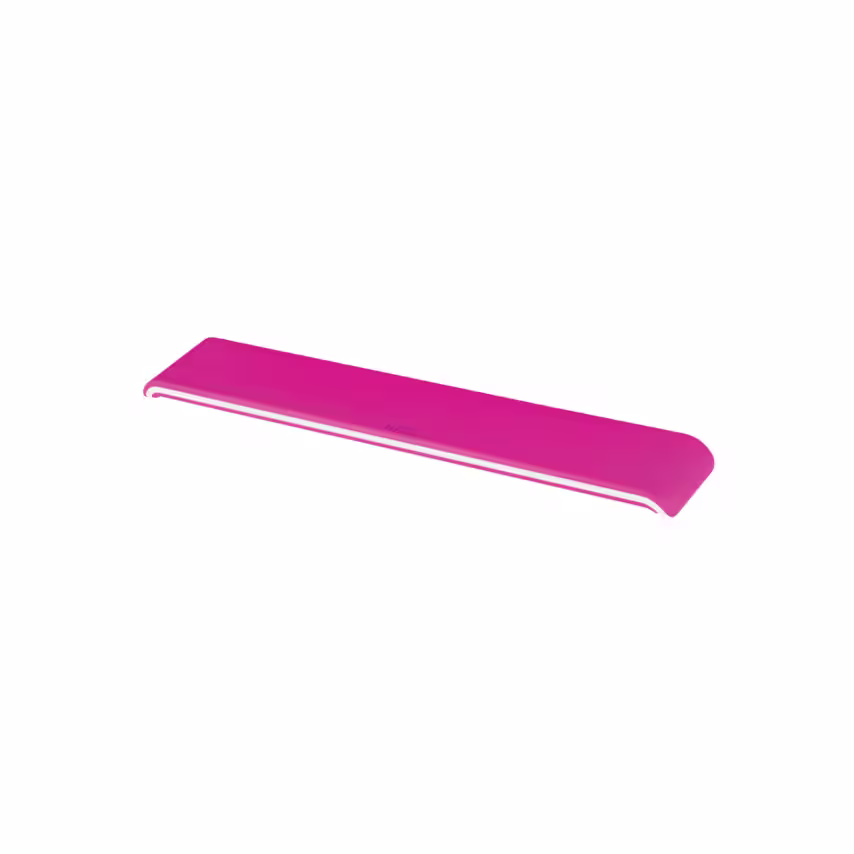 Leitz Ergo WOW Adjustable Keyboard Wrist Rest Pink