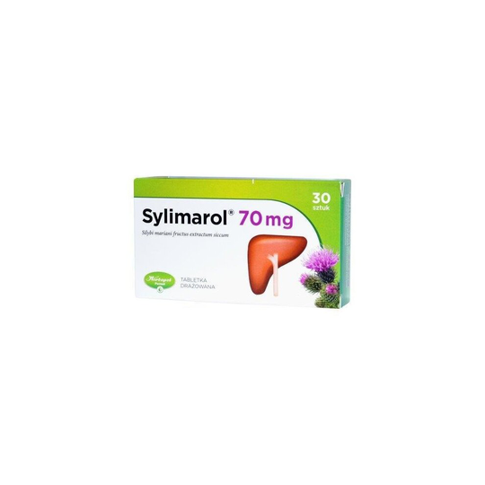 Sylimarol 70 mg, 30 tabletek drażowanych